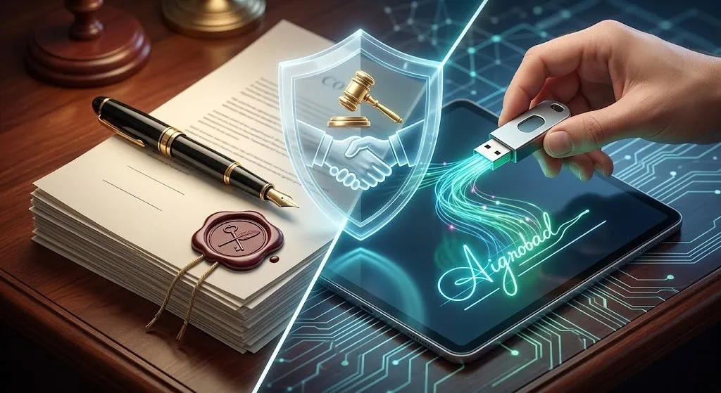E-İmza ve Islak İmza Arasındaki Farklar: Hukuki Geçerlilik Rehberi